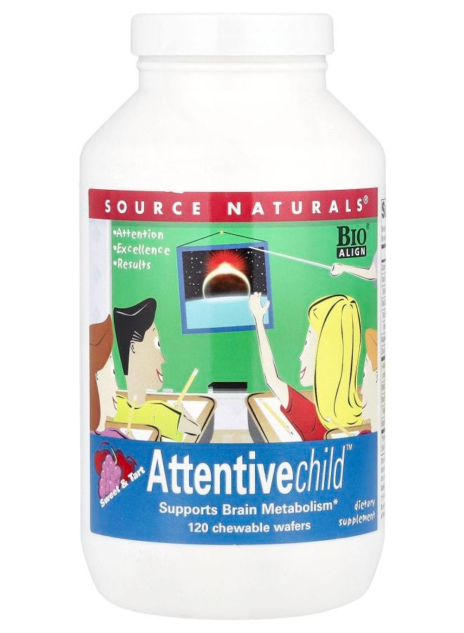 Attentive Child™ Sweet & Tart 120 Chewable Wafers