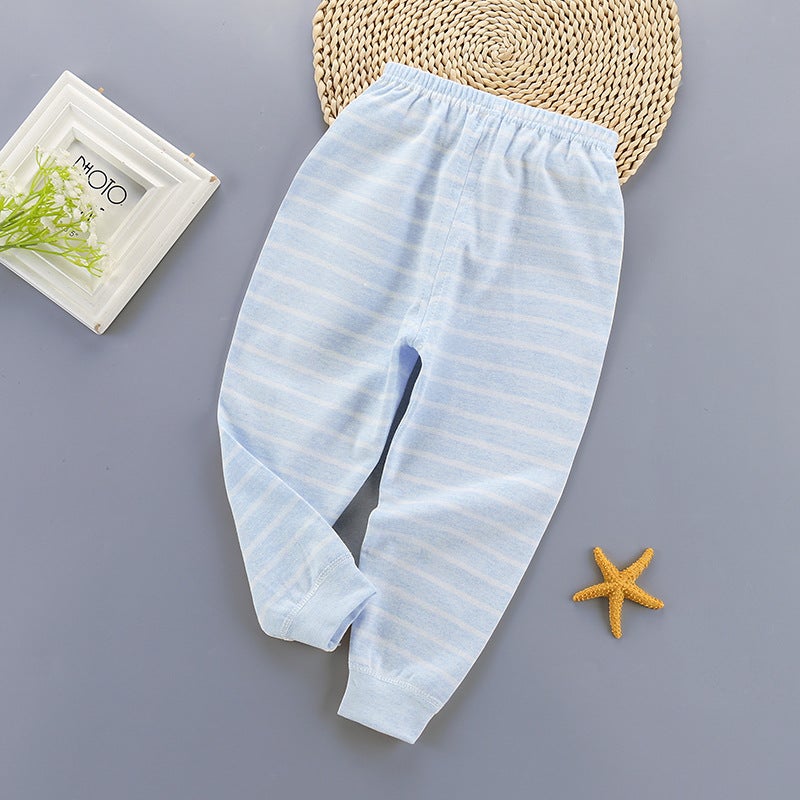 Children'S Clothing Kidsren'S Pants Pure Cotton Girls' Leggings Baby Colorful Cotton Single Long Johns One Piece Drop Shipping - Image 2