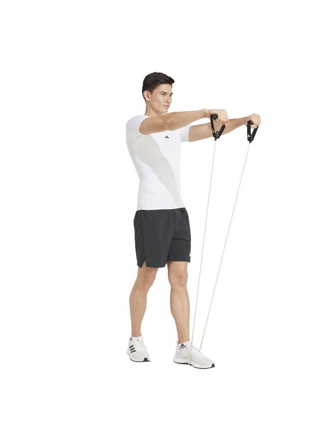 اديداس تيشيرت أبيض رجالي بأكمام قصيرة - Image 5