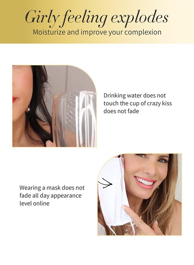 YANQINA Jelly Flower Change Lipstick - Color Changing Lipstick, Transparent Moisturizing Dried Flower Color Changing Lipstick, Crystal Flower Jelly Lipstick, Magic Temperature Color Change Lipstick Lip Gloss  #03 - Image 4