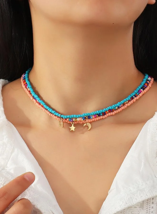 Take Two Set of 3 - Beaded Necklace