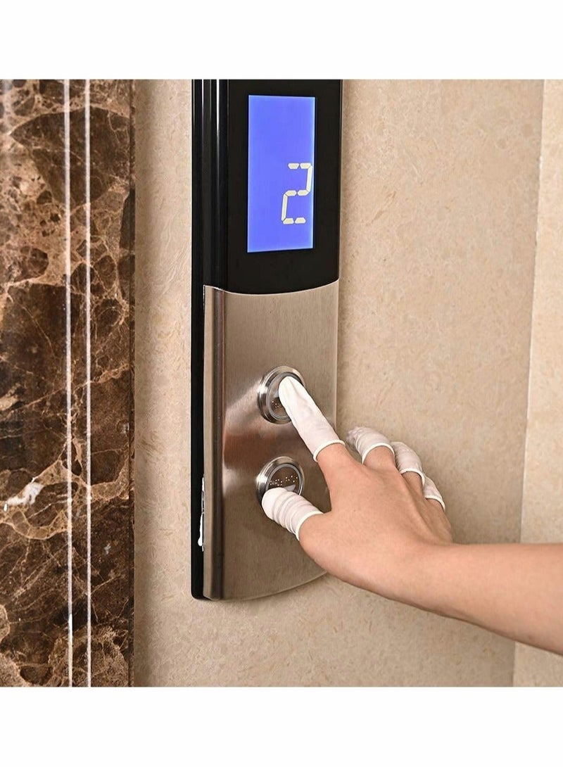 كابتن تيك Latex Finger cots Pack of 50 Disposable Medium Size Finger Protectors Durable Medium Fingertip Protective Finger Gloves for Cutting and Crafting Work Painting Hobbies Sports and More - Image 5