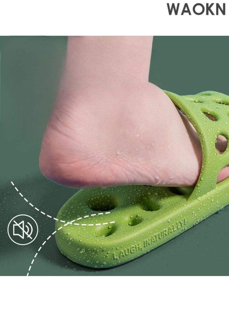 شباشب للرجال والنساء، شباشب استحمام سريعة الجفاف مزودة بفتحات تصريف، شباشب ناعمة ومريحة، شباشب مسطحة للجنسين، شباشب حمام مانعة للانزلاق، شباشب حمام للاستخدام الداخلي والخارجي بجانب المسبح، صنادل منزلقة خفيفة الوزن للاستخدام في السكن الجامعي