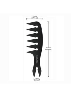 Tongtletech Hair Wide Tooth Comb Styling Comb Women Men Oil Head Hair Comb Most Hair Types Salon And Barber Comb  - Image 1