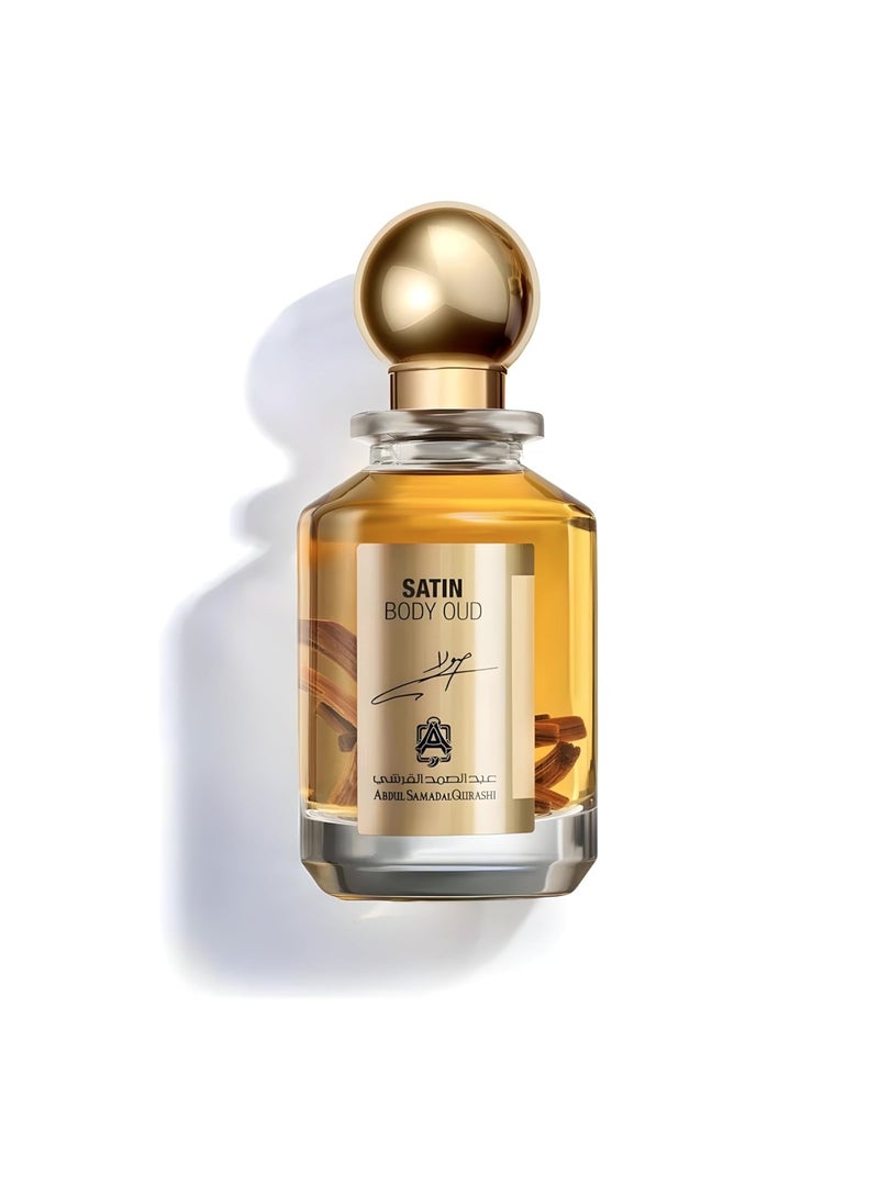Abdul Samad Al Qurashi AbdulSamad Al Qurashi Satin Body Oud EDP 100ml Luxurious Unisex Fragrance - Long Lasting Perfume For Men - Perfume For Women - Image 3