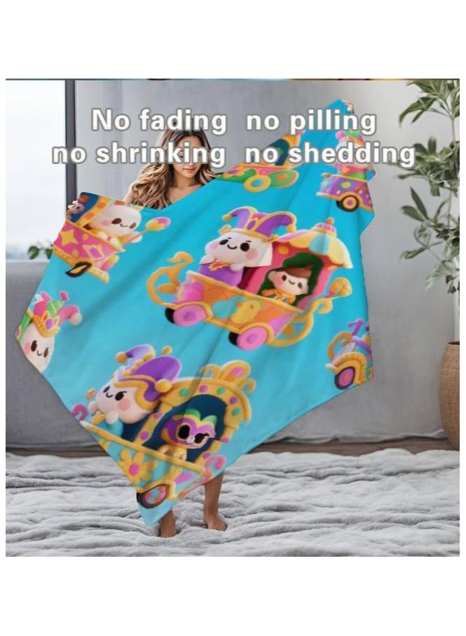 general Flannel thin blanket (warm and comfortable, suitable for sleep, gaming, dust removal and sandproof) 150cm*200cm - 1029 - Image 1