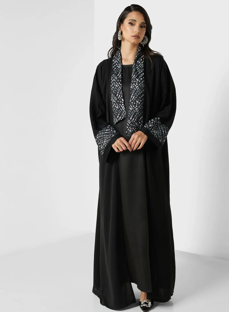 Khizana Monotonal Abaya With Inner & Sheila