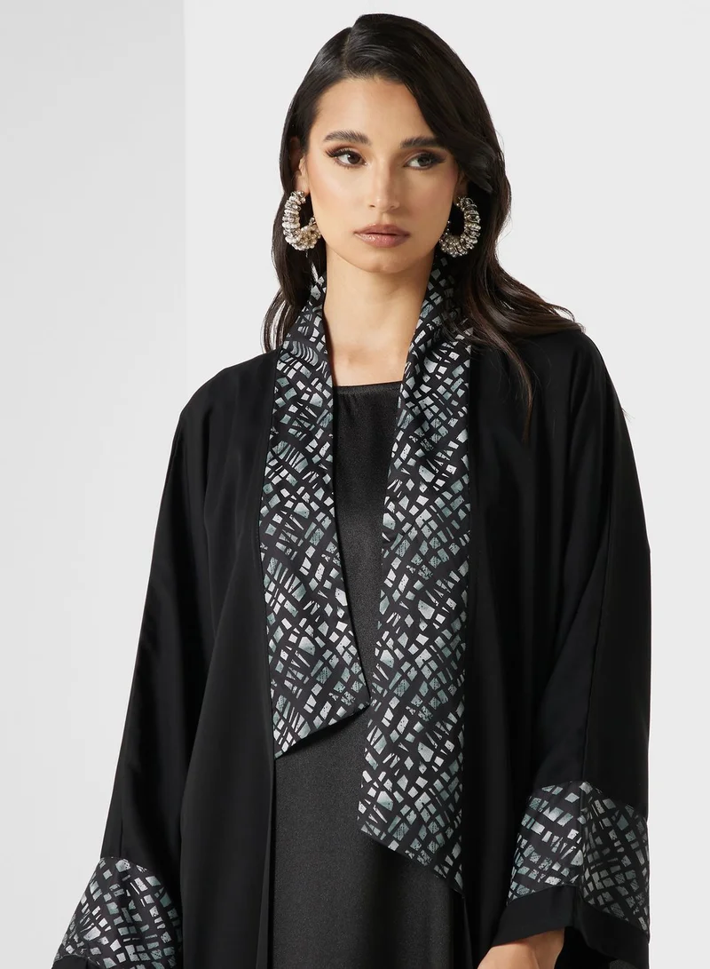 Khizana Monotonal Abaya With Inner & Sheila