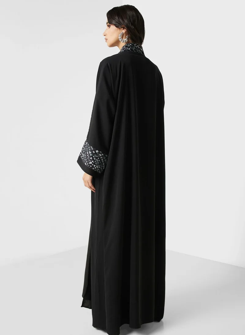 Khizana Monotonal Abaya With Inner & Sheila