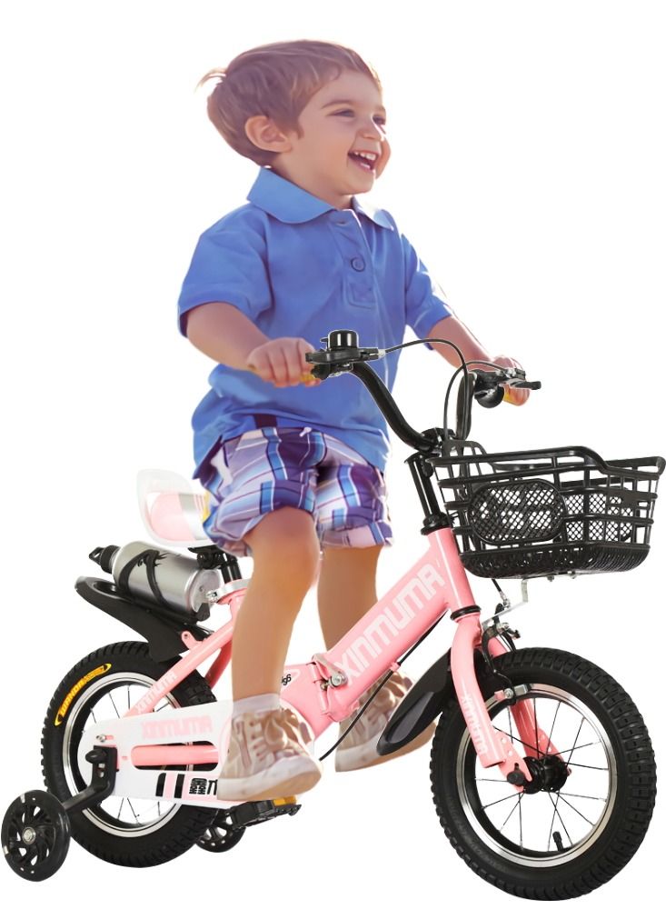 Cool Baby 16 Inch Princess kids Bikes Bicycles with Training Wheels and Fenders - Image 1