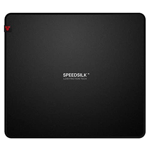 FANTECH Agile Gaming Mousepad for Esports, SPEEDSILK Fabric Low Friction Surface Mouse Pad, Ultra-Soft Stitched Anti-Fray Edges Washable Mouse Mat, MP453 Large (17.7"x13.8"), 450x350x4mm - Image 1