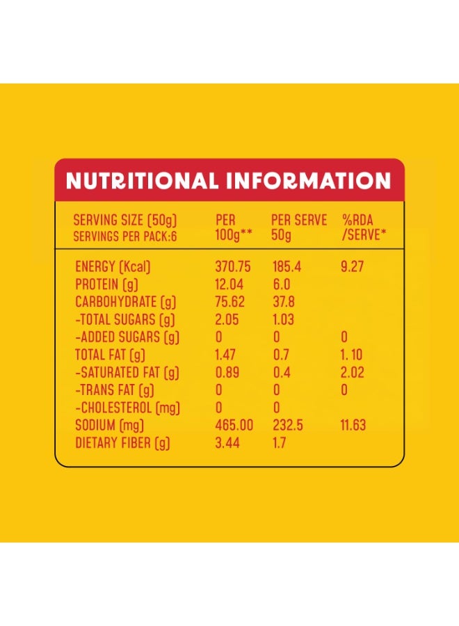 MasterChow Whole Wheat Noodles - Pack of 2 | Not Fried | Serves 10 Meals - 600gms - Image 4