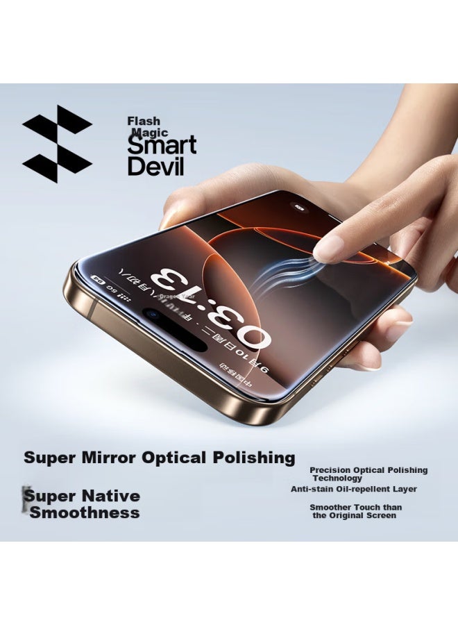 Smartdevil Apple 16 Tempered Glass Screen Protector For Iphone 16, Full Screen High Definition, Anti-explosion, Anti-blue Light, Anti-fingerprint, Smooth Touch, Thin Edge, No White Edge, Dustproof, 2 - Image 4