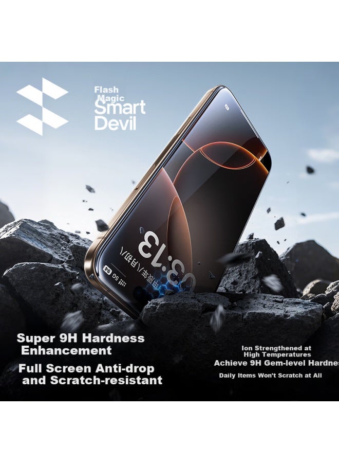 Smartdevil Apple 16 Tempered Glass Screen Protector For Iphone 16, Full Screen High Definition, Anti-explosion, Anti-blue Light, Anti-fingerprint, Smooth Touch, Thin Edge, No White Edge, Dustproof, 2 - Image 5
