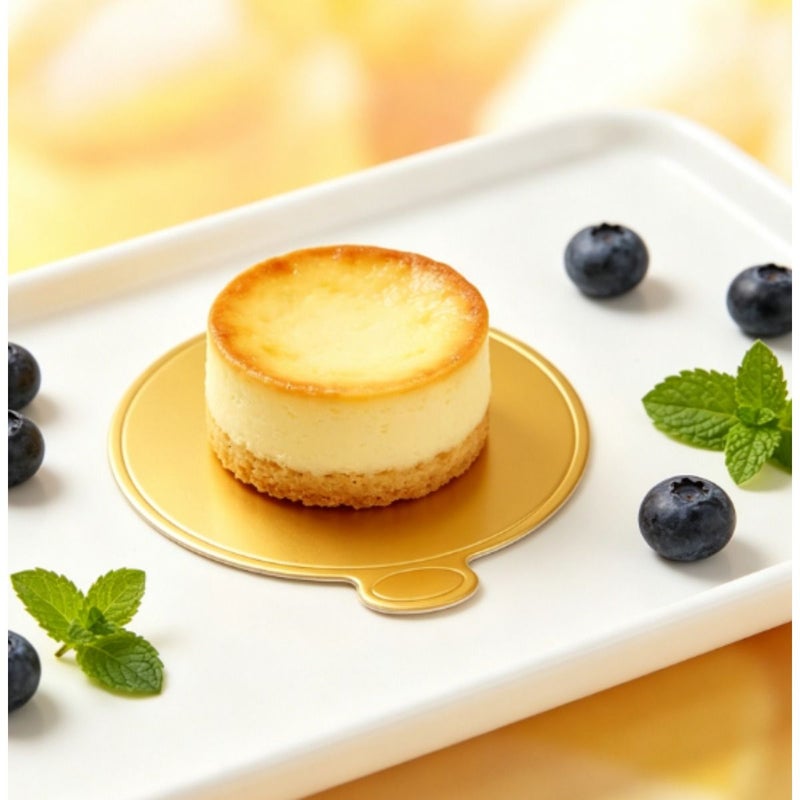 59pcs Mini Cake Base Display Board Gold Mousse Dessert Tray For Baking And Decorating - Image 4