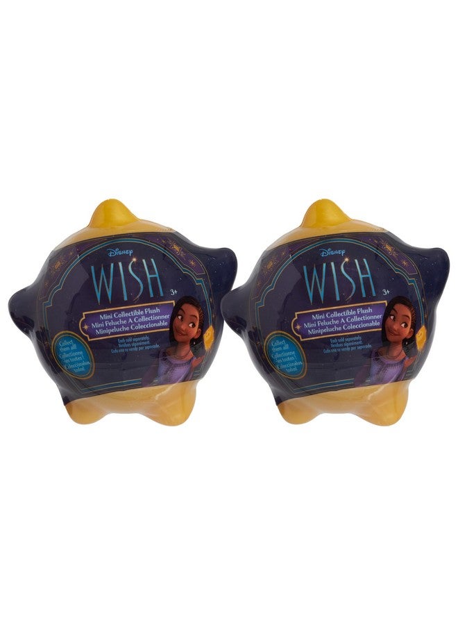 Just Play Disney Wish Mini Collectible Plush, 2 Blind Bag Inspired Capsules, Kids Toys for Ages 2 Up by Just Play - Image 1
