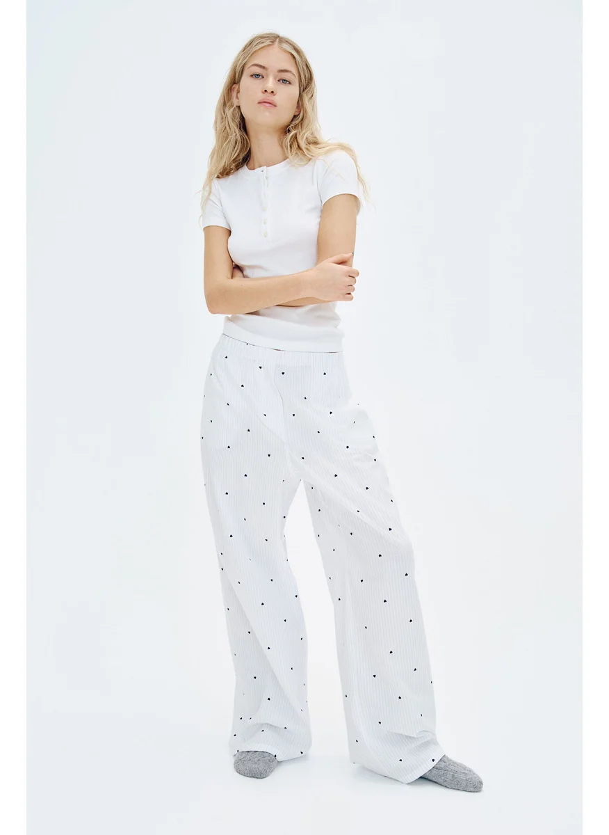 H&M Cotton Pyjama Bottoms