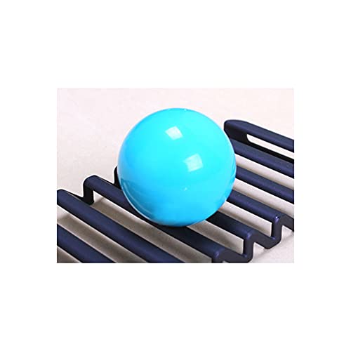 lasenersm 2 Pieces 35mm Arcade-Game Round Joystick Head Joystick's Round Balltop Round Topball Handle Rocker Ball Top Handle, Blue, Red - Image 3
