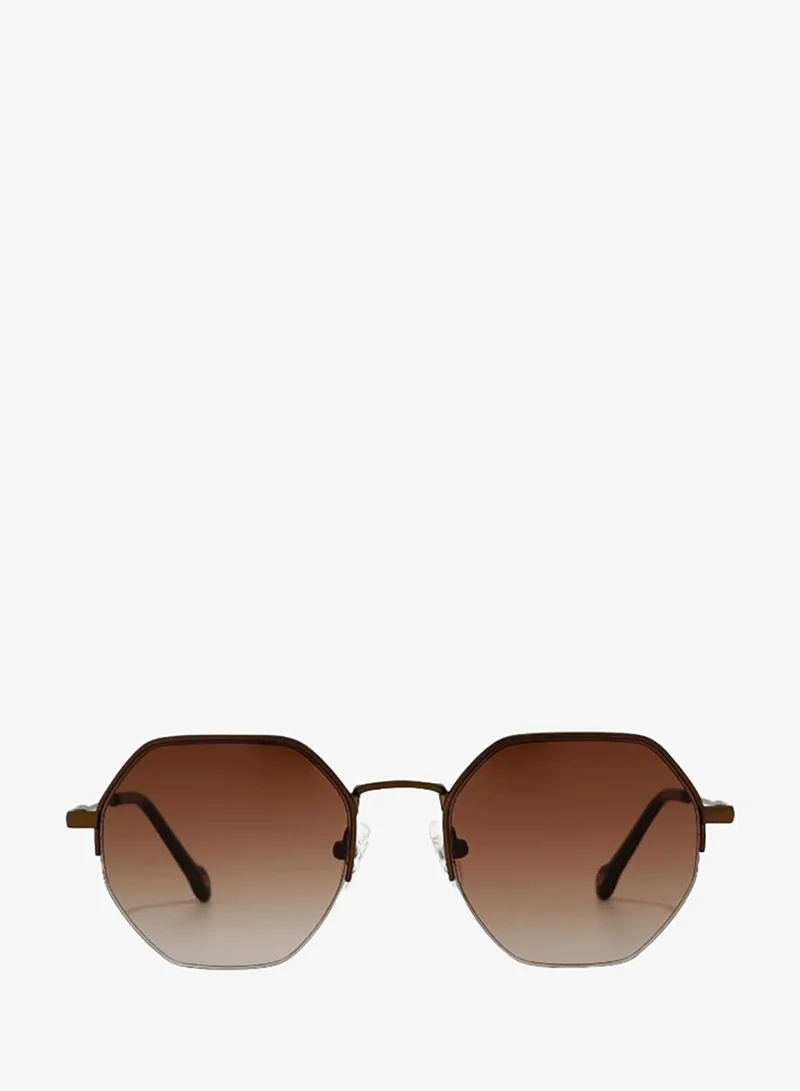 30Sundays 30Sundays AZZURRO - Geometric - Half Rim - Sunglasses