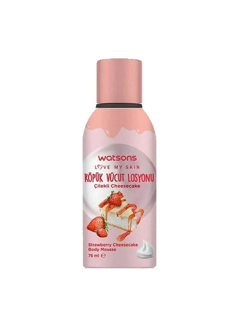 Watsons Love My Skin Strawberry Cheesecake Body Mousse 75 ml  - Image 2