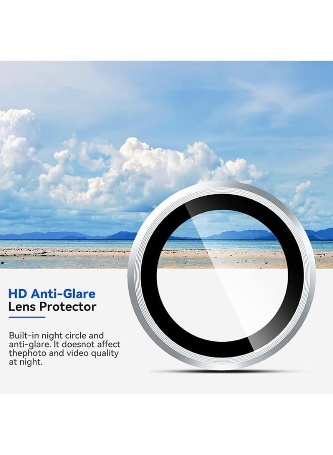 PROTECT Xzoom Lens Protector for Samsung Galaxy S25 Plus | Sapphire Glass, Metal Frame, Ultra Clear, Silver – Model: XSMS25PSLV - Image 3