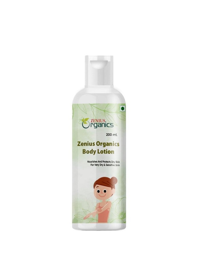 ZENIUS Nourhing Body Lotion with Aloevera & VitaminE for Deep 48H Moisturization 400ml For Very Dry Skin | 7in1 Total Care Benefits | 100% Natural Butter | Non-Greasy Smooth Skin - Image 1