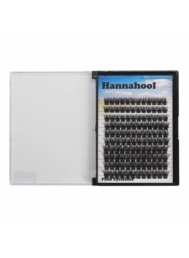 Hannahool 120Pcs D Curl Individual Wide Stem Cluster Diy Eye Lashes Extensions Mixed 10121416Mm;141618Mm;121416Mm Makeup Dramatic Volume Lashes (Mixed 141618Mm) - Image 5