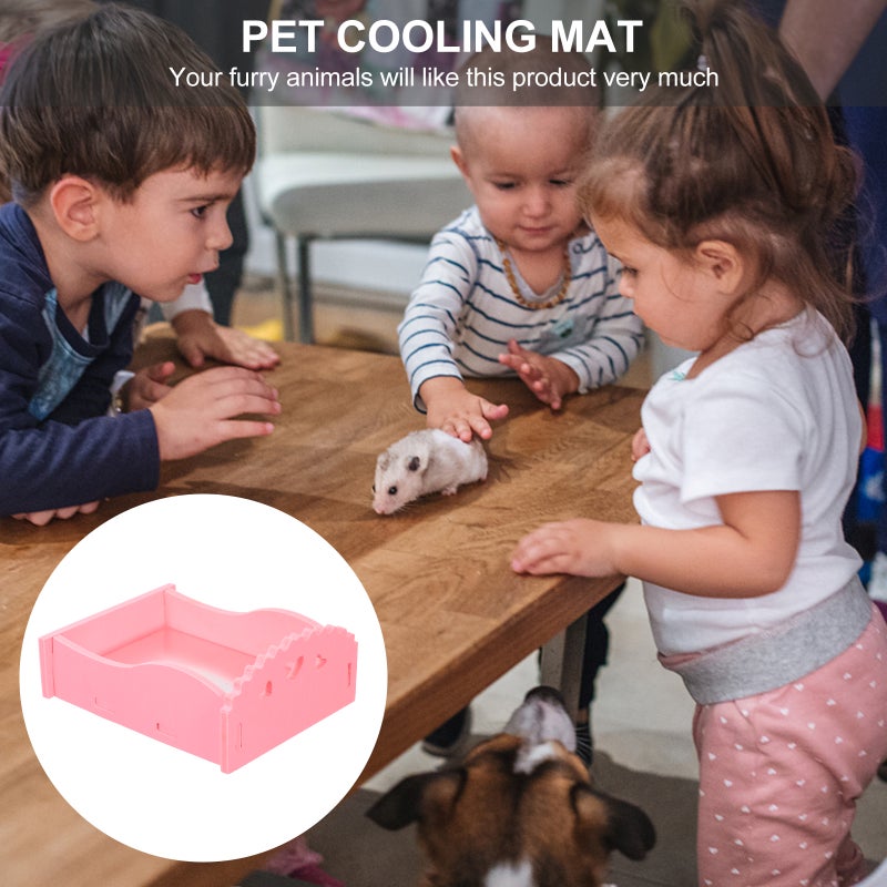 4 pcs Hamster Cooling Board Bed Small Animal Nest Pet Sleeping Mat - Image 4
