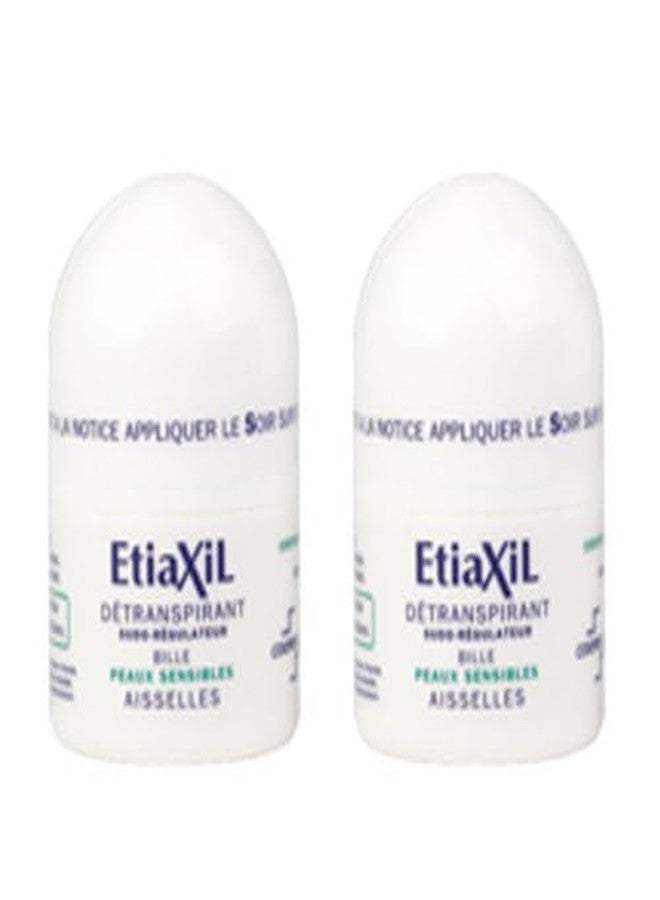 Etiaxil علاج رول أون غير عرق للابطين للبشرة الحساسة 15 مل عبوة من 2 قطعة - Image 2