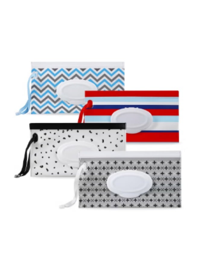 Pack Of 4 Soothing And Protecting Baby Wipes, (224 Count)