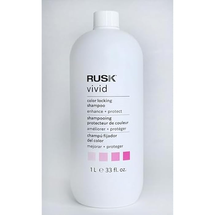 RUSK Vivid Color Locking Shampoo 33 oz. - Image 2