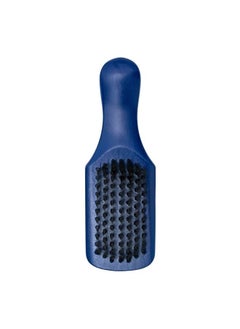 JOHNNY B. Johnny B Professional Compact Barber Brush, Soft Nylon Bristles (Blue)  - Image 5