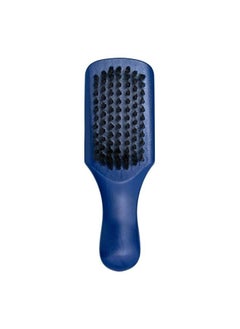 JOHNNY B. Johnny B Professional Compact Barber Brush, Soft Nylon Bristles (Blue)  - Image 1