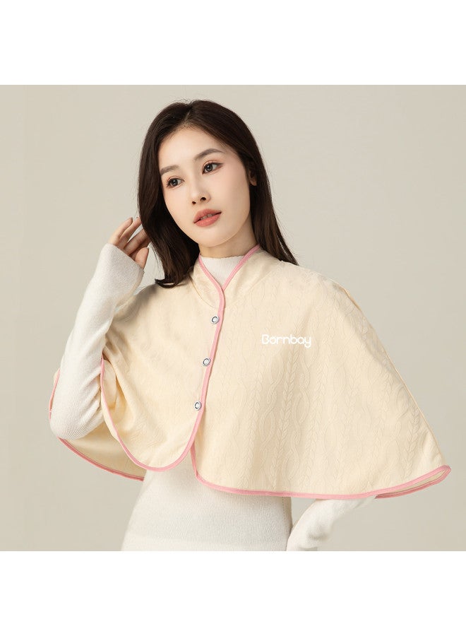 Bornbay Maternity Shawl For Postpartum Confinement, Nursing Shawl, Shoulder Warmer For Breastfeeding, Maternity Confinement Shawl, Warm And Cold-proof Shawl - Image 3