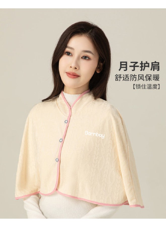 Bornbay Maternity Shawl For Postpartum Confinement, Nursing Shawl, Shoulder Warmer For Breastfeeding, Maternity Confinement Shawl, Warm And Cold-proof Shawl - Image 1
