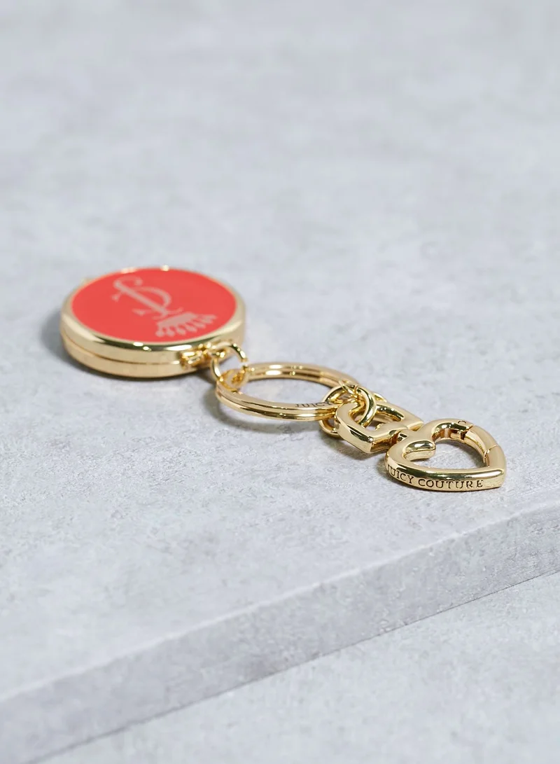 Juicy Couture Compact Mirror Key Ring