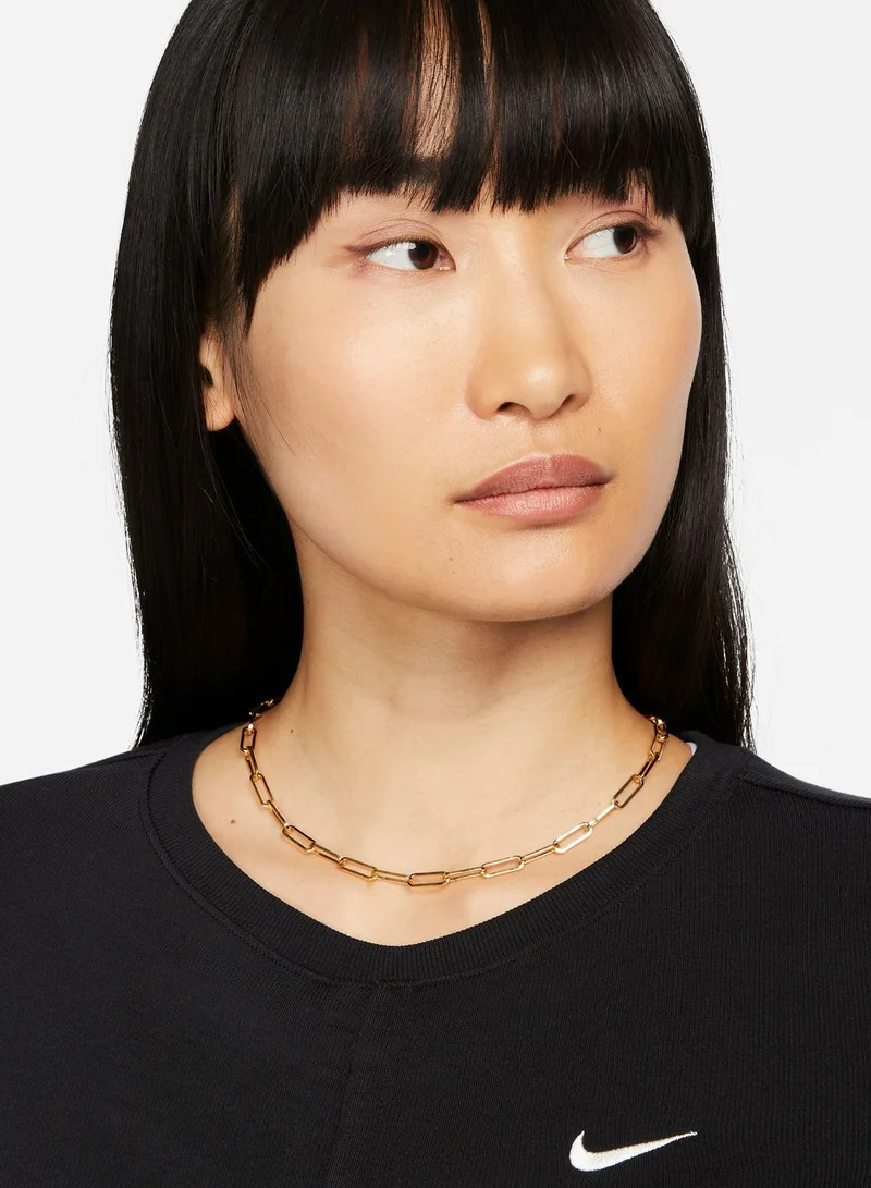 Nike Essentials Rib Mock Neck Top