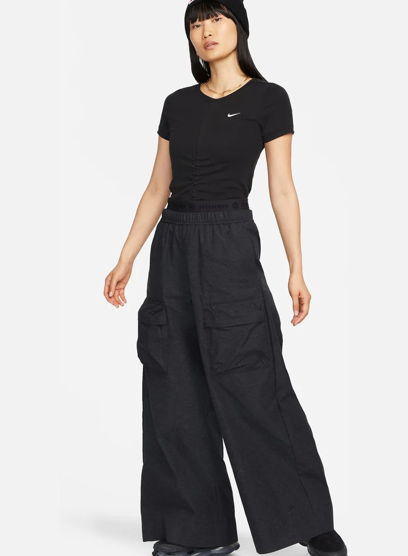 Nike Essentials Rib Mock Neck Top