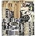 Jukercici Vintage Aesthetic Scrapbook Supplies Kit with Scrapbook Paper Stickers for Scrapbooking DIY Albums Junk Journals Bullet Journals Celestial Universe Planets Space Collage Decor Dark4 125 Pcs - Image 2