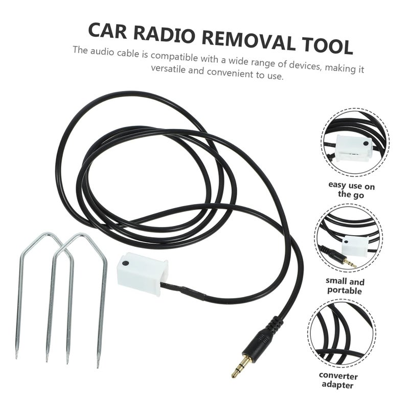 Gadpiparty 3.5mm Aux Cable with Removal Tool for Easy Disassembly and Stable Audio Signal - Image 4