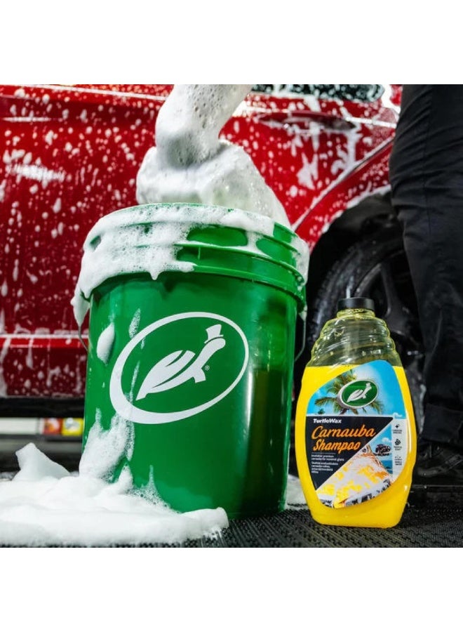 TurtleWax Carnauba Tropical Wash And Wax Shampoo – Shine & Protection In One 1.42L - Image 5