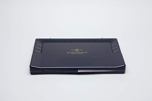 Mijello Studio Watercolor Palette, 55 Paint Wells, Blue, Foam Dauber Included, 14.4" X 1.5" X 9.13", 1 - Image 1