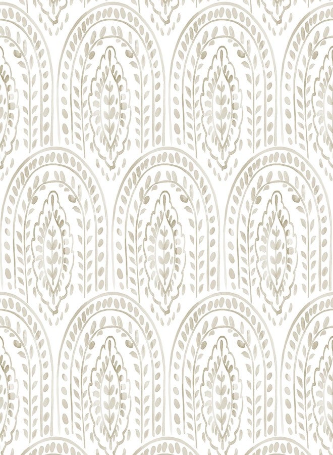 EeeComing Boho Peel and Stick Wallpaper Modern Wall Paper - Image 1