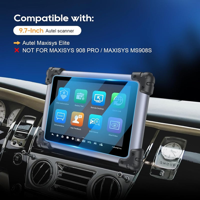 LFOTPP 2 PCS PET Screen Protector Replacement for Autel Maxisys Elite 9.7 Inch Screen - Image 4