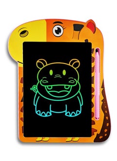 Generic Multi-Color LCD 8.5 Inch Writing and Drawing Board for Kids , Scribble Board Reusable and Erasable , , Cute Animal Design Suitable for 6+ All Ages , Educational Toy, Travel Toys, Birthday Gift , Toddlers Boys Girls Erasable  - Image 3