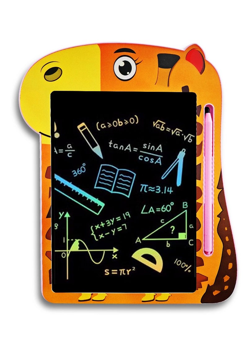 Multi-Color LCD 8.5 Inch Writing and Drawing Board for Kids , Scribble Board Reusable and Erasable , , Cute Animal Design Suitable for 6+ All Ages , Educational Toy, Travel Toys, Birthday Gift , Toddlers Boys Girls Erasable  - Image 2