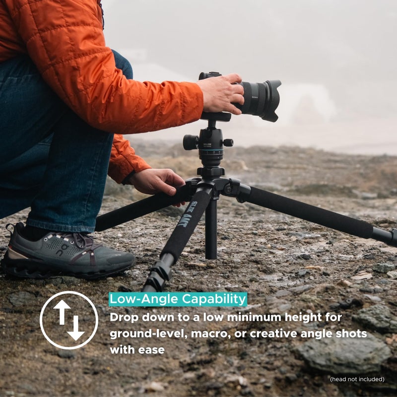 SLIK Pro 700 DX Tripod Legs - Black - Image 2