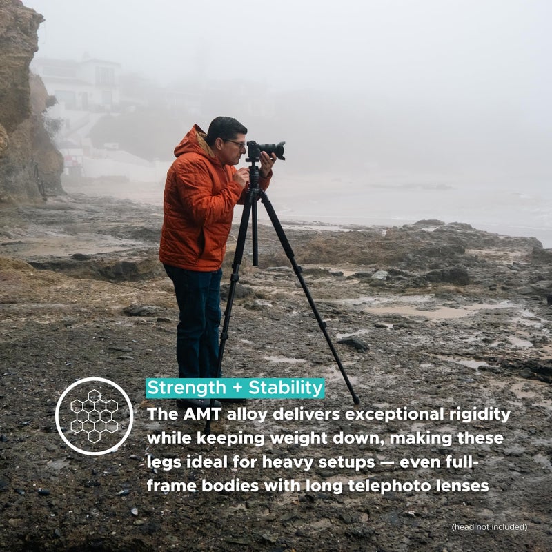 SLIK Pro 700 DX Tripod Legs - Black - Image 5