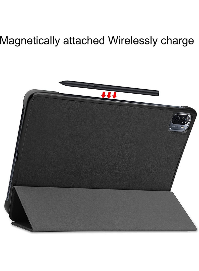 Theodor Protective Flip Case For Xiaomi Pad 5 - Pad 5 Pro With Trifold Stand Auto Wake Sleep Shockproof Cover Hello Camel - Image 4