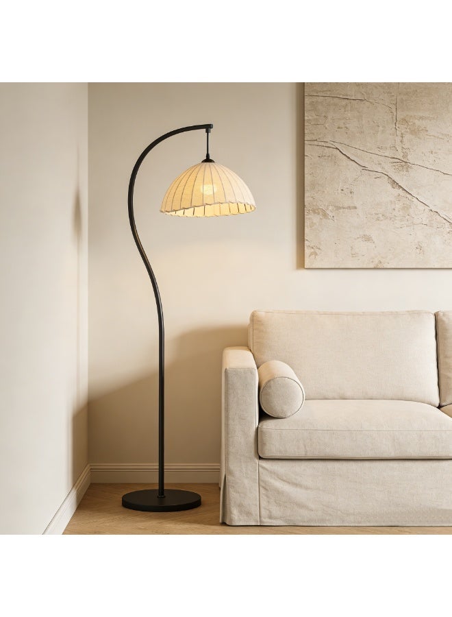Floor Lamp for Living Room, Vintage Style, High-End Fishing Lamp beside Sofa, Ambient Light for Bedroom Bedside - Image 3